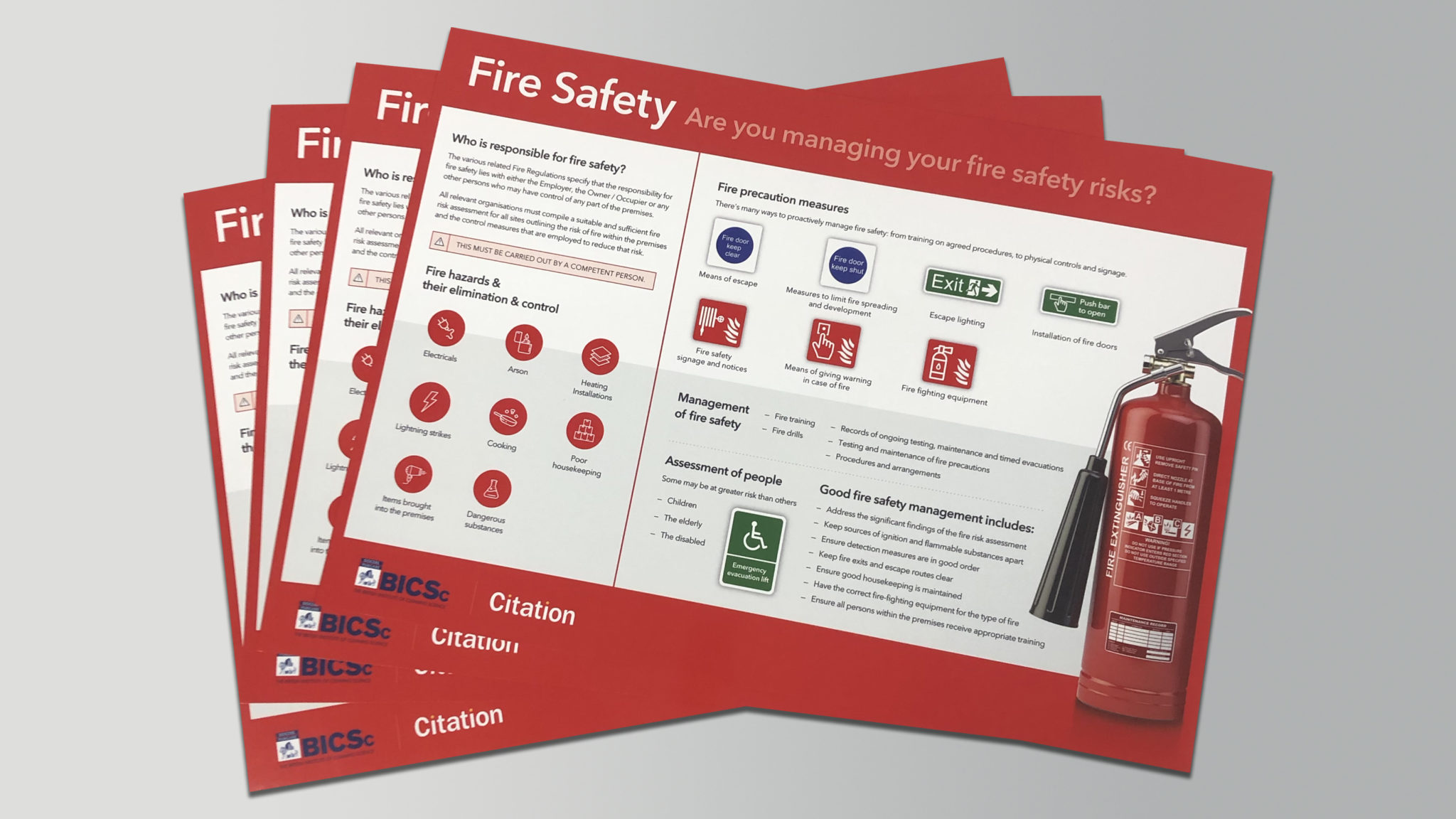Fire Safety 4 Pack BICSc