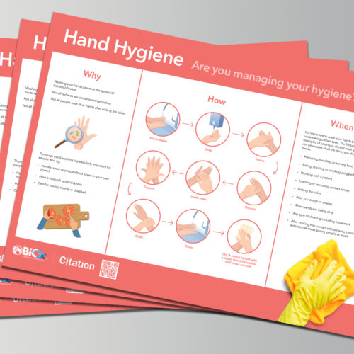 A3 Hand Hygiene Posters (Pack of 4)